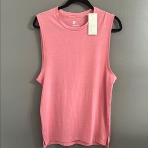 Women's Pink Sleeveless Top